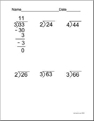 Introduction to long division .